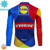 Maillot Cyclisme Hiver Thermal Fleece Trek Lidl 2024